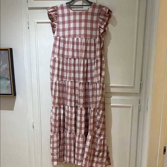 Pink Gingham Dress - Picture 1 of 3